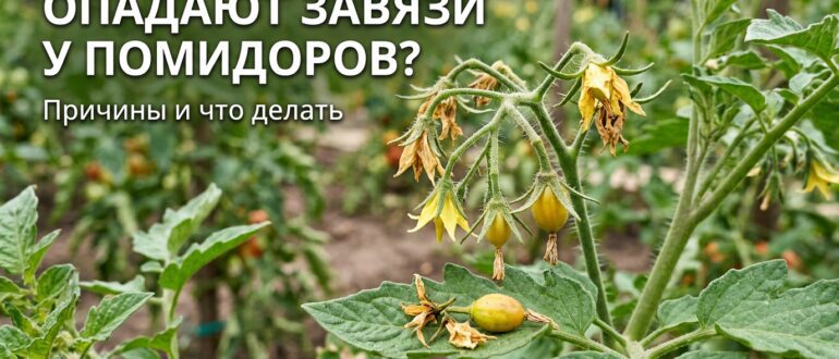 Опадают завязи у помидоров