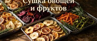 Сушка овощей, фруктов и зелени на зиму