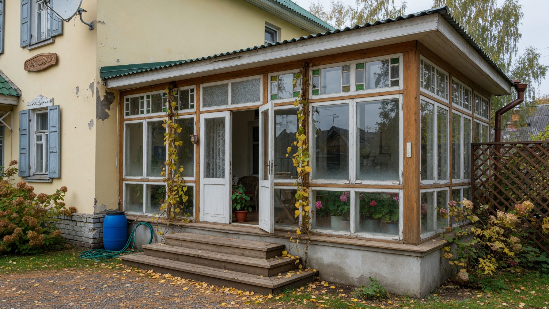 Остекление веранды